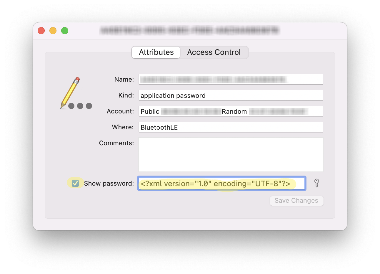 keychain-password